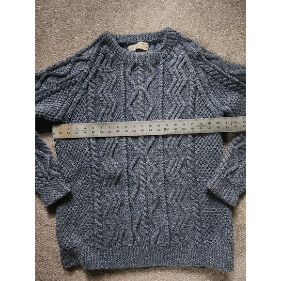 Vintage Cleo Original Ireland Irish Handknit Woven Pure Wool Men's L Sweater$600 - Picture 10 of 10